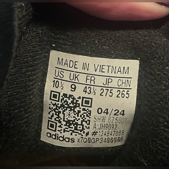 Adidas Handball Spezial Wonder Black Leopard Sneakers - Picture 9 of 10